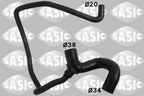 Sasic 3406258 - Radiator Hose car-mod.net
