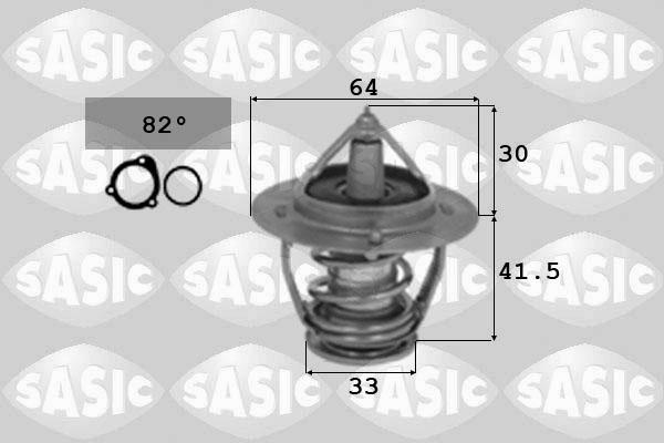 Sasic 3306055 - Coolant thermostat / housing car-mod.net