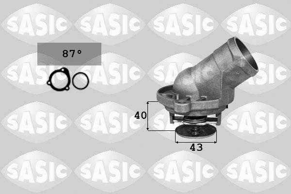 Sasic 3306034 - Coolant thermostat / housing car-mod.net