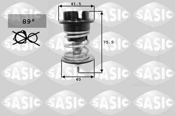 Sasic 3306107 - Coolant thermostat / housing car-mod.net