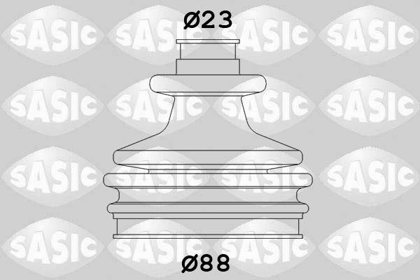 Sasic 2003412 - Bellow, drive shaft car-mod.net