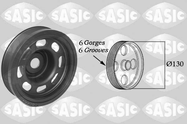 Sasic 2150075 - Belt Pulley, crankshaft car-mod.net