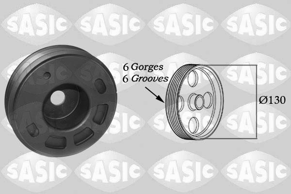 Sasic 2150076 - Belt Pulley, crankshaft car-mod.net