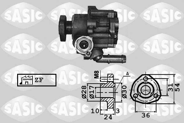 Sasic 7076009 - Hydraulic Pump, steering system car-mod.net