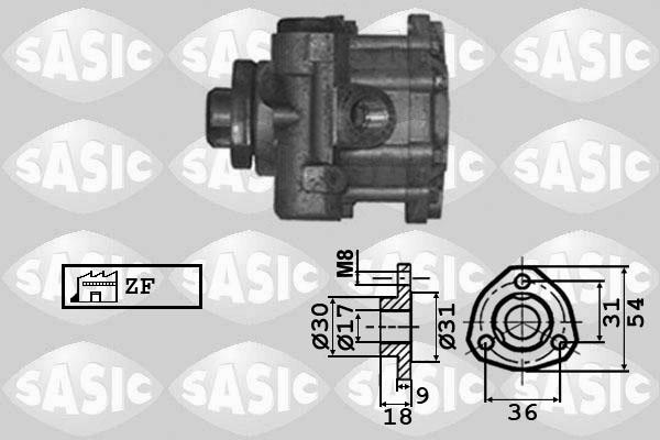 Sasic 7076031 - Hydraulic Pump, steering system car-mod.net