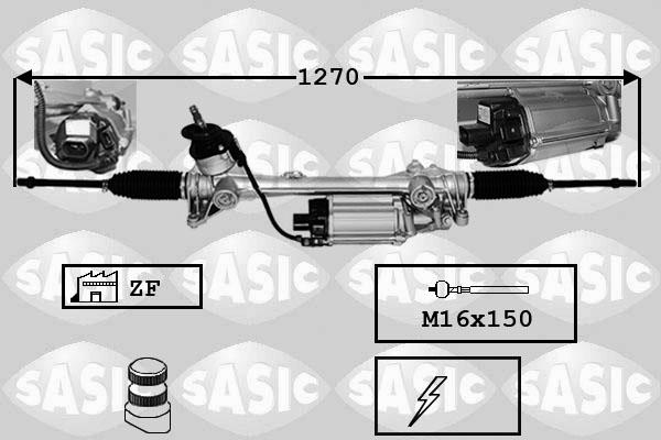 Sasic 7176065 - Steering Gear car-mod.net