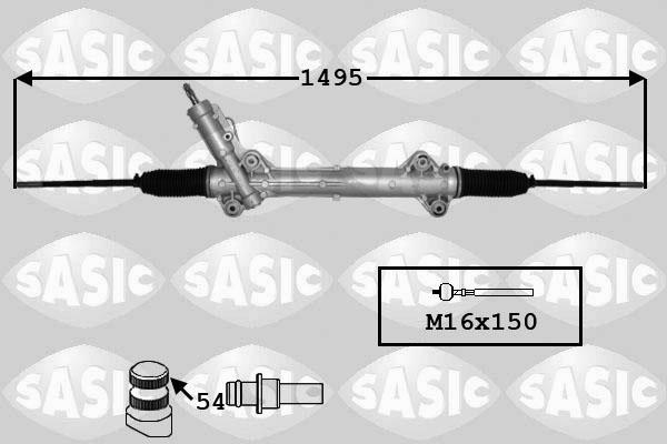Sasic 7176070 - Steering Gear car-mod.net