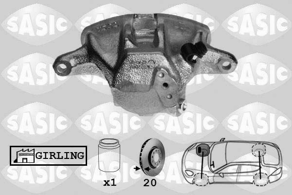 Sasic SCA6017 - Brake Caliper car-mod.net