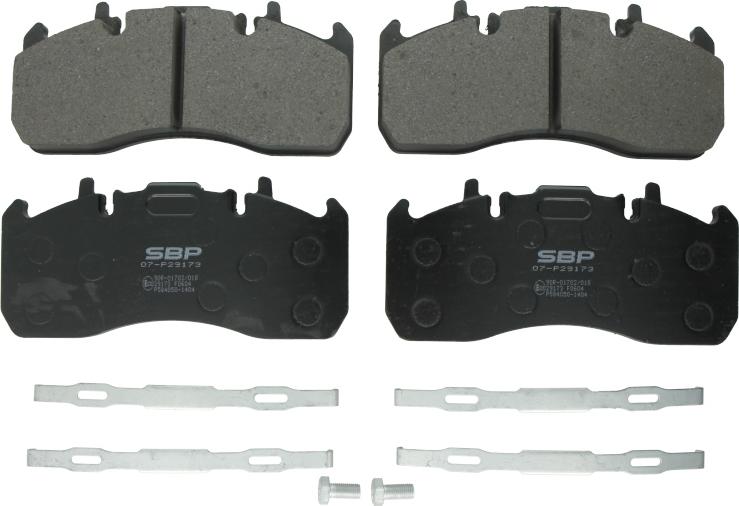 SBP 07-P29173 - Brake Pad Set, disc brake car-mod.net