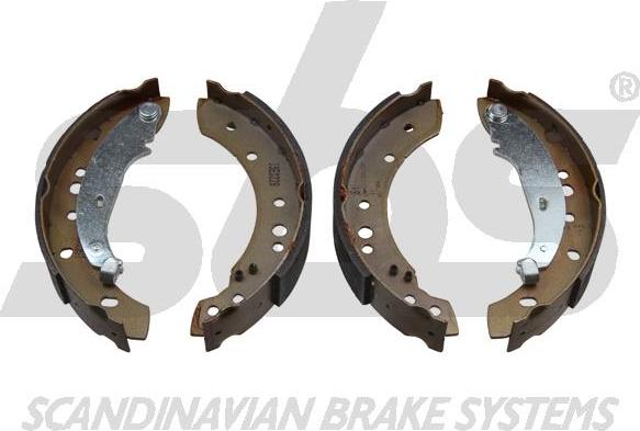 SBS 18492799572 - Drum Brake Shoe Set car-mod.net