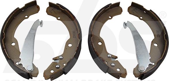 SBS 18492743631 - Drum Brake Shoe Set car-mod.net