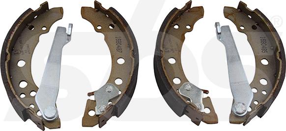 SBS 18492747340 - Drum Brake Shoe Set car-mod.net