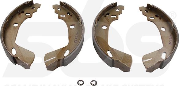 SBS 18492752813 - Drum Brake Shoe Set car-mod.net