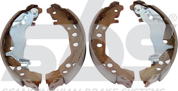 SBS 18492752880 - Drum Brake Shoe Set car-mod.net