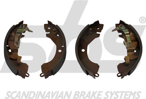 SBS 18492730416 - Drum Brake Shoe Set car-mod.net