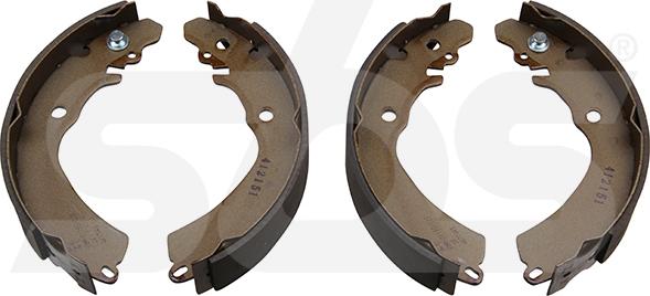 SBS 18492730568 - Drum Brake Shoe Set car-mod.net