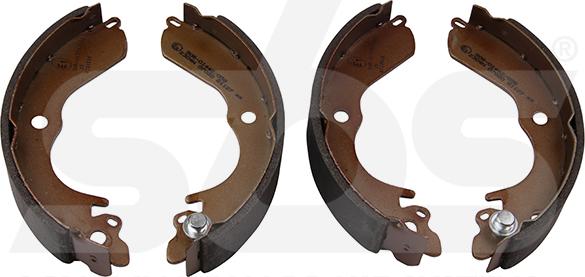 SBS 18492730533 - Drum Brake Shoe Set car-mod.net