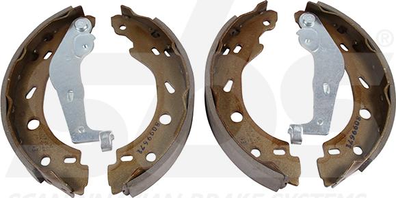 SBS 18492733671 - Drum Brake Shoe Set car-mod.net