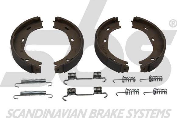 SBS 18492733217 - Brake Shoe Set, parking brake car-mod.net