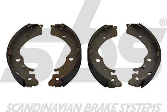 SBS 18492726508 - Drum Brake Shoe Set car-mod.net