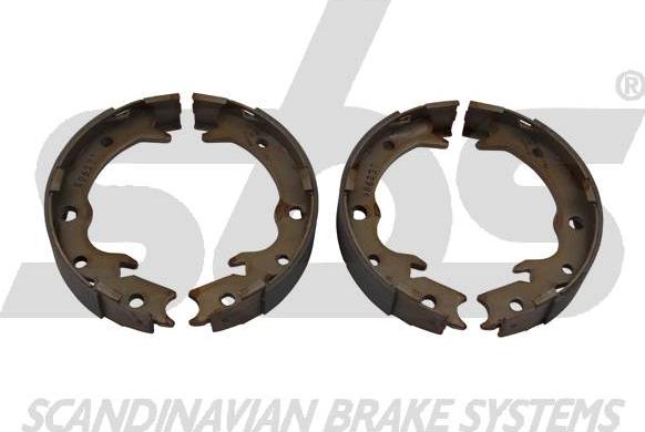 SBS 18492726650 - Drum Brake Shoe Set car-mod.net