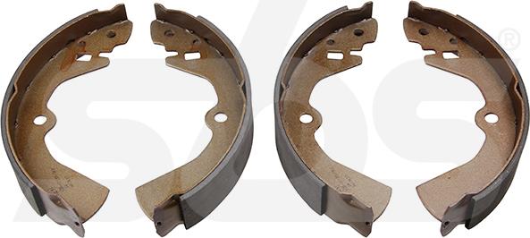 SBS 18492722464 - Drum Brake Shoe Set car-mod.net