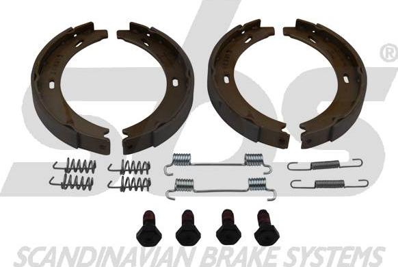 SBS 18512733868 - Brake Shoe Set, parking brake car-mod.net