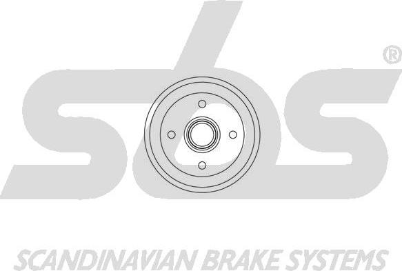 SBS 1825.253009 - Brake Drum car-mod.net