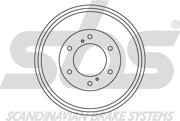 SBS 1825.262204 - Brake Drum car-mod.net