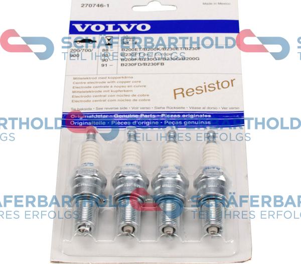 Schferbarthold 415 38 506 01 11 - Spark Plug car-mod.net