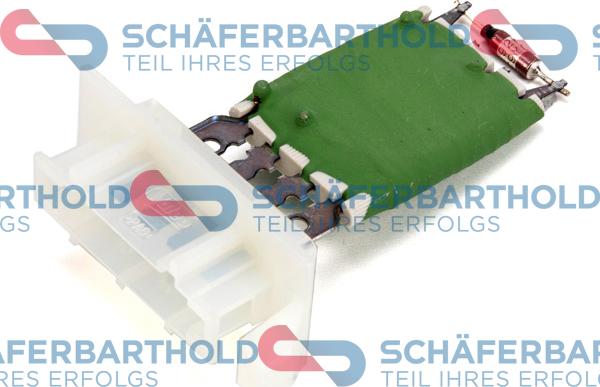 Schferbarthold 411 28 045 01 11 - Resistor, interior blower car-mod.net
