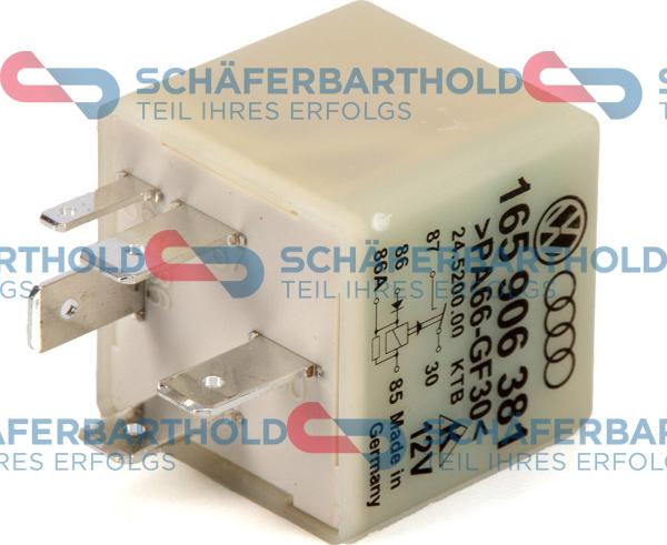 Schferbarthold 412 18 502 01 11 - Relay, fuel pump car-mod.net