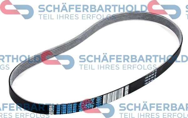Schferbarthold 300 27 852 01 11 - V-Ribbed Belt car-mod.net