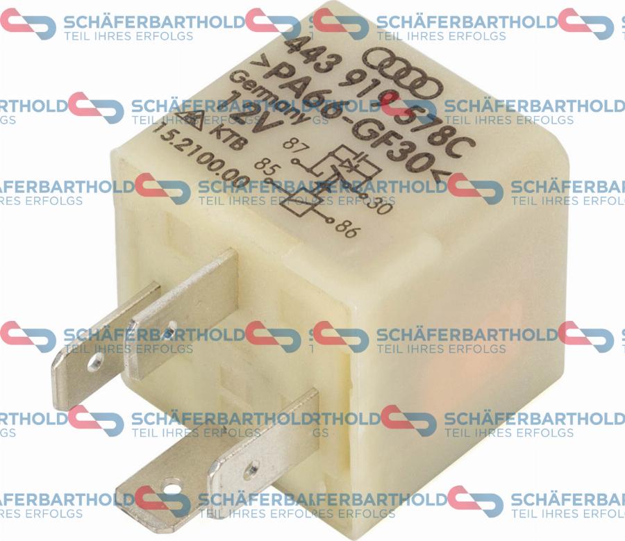 Schferbarthold 319 18 554 01 11 - Relay, air conditioning car-mod.net