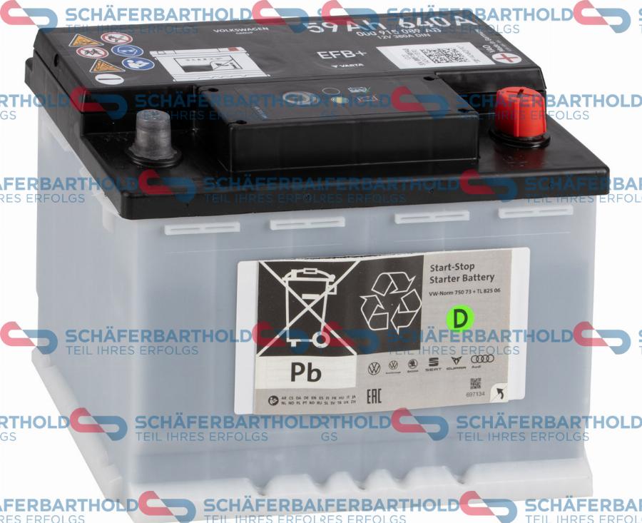 Schferbarthold 319 18 690 01 11 - Starter Battery car-mod.net