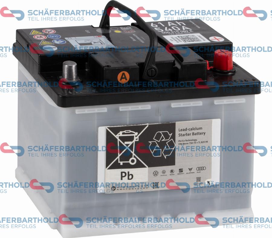 Schferbarthold 319 18 684 01 11 - Starter Battery car-mod.net