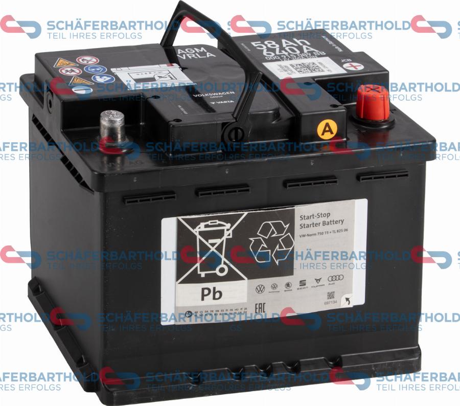 Schferbarthold 319 18 682 01 11 - Starter Battery car-mod.net