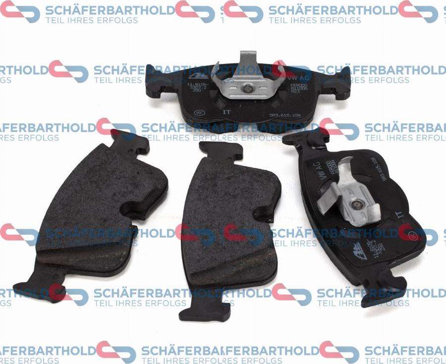 Schferbarthold 319 18 397 01 11 - Brake Pad Set, disc brake car-mod.net
