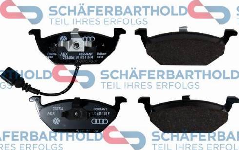 Schferbarthold 315 18 191 01 11 - Brake Pad Set, disc brake car-mod.net