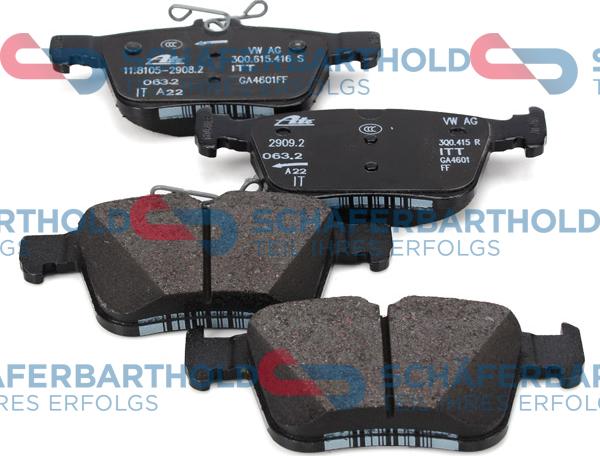 Schferbarthold 315 18 103 01 11 - Brake Pad Set, disc brake car-mod.net