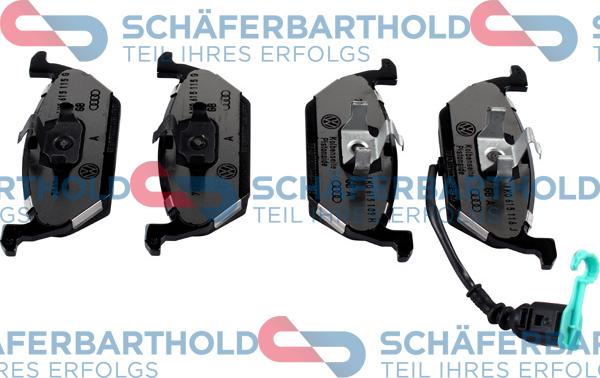 Schferbarthold 315 18 203 01 11 - Brake Pad Set, disc brake car-mod.net