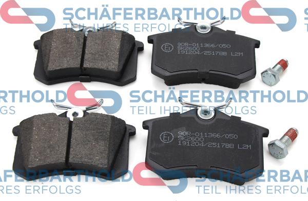 Schferbarthold 315 27 078 01 11 - Brake Pad Set, disc brake car-mod.net