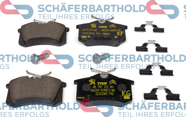 Schferbarthold 315 27 126 01 11 - Brake Pad Set, disc brake car-mod.net