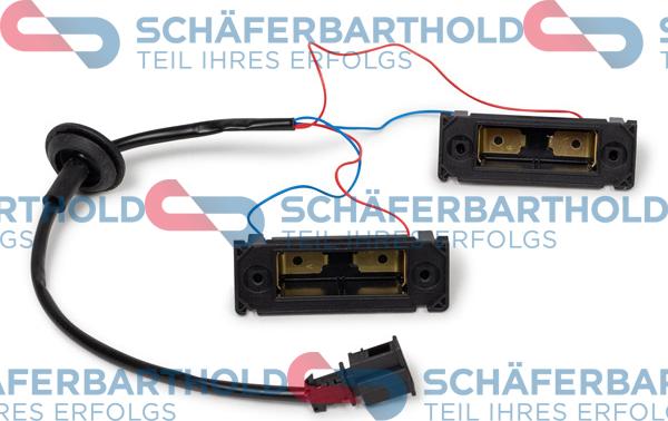 Schferbarthold 317 18 209 01 11 - Housing, licence plate light car-mod.net