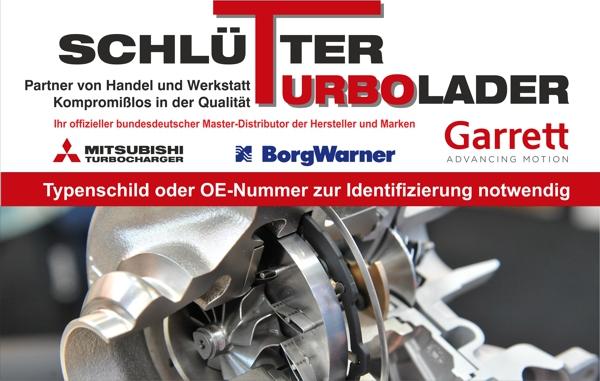 Schlütter Turbolader Siehe Typenschild Turb - Charger, charging system car-mod.net