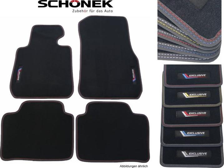 SCHOENEK  13.63360.9 - Floor Mat Set car-mod.net