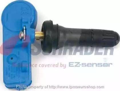 Schrader 3027 - Wheel Sensor, tyre pressure control system car-mod.net