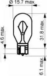 SCT-MANNOL 202402 - Bulb, reverse light car-mod.net
