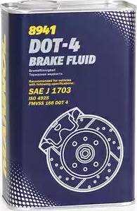 SCT-MANNOL Brake Fluid DOT-4 - Brake Fluid car-mod.net