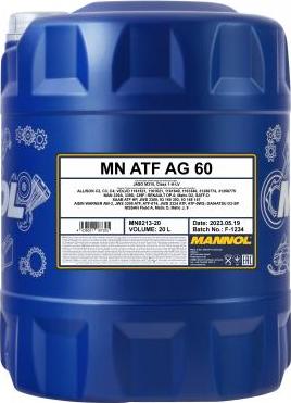 SCT-MANNOL MN8213-20 - Transmission Oil car-mod.net